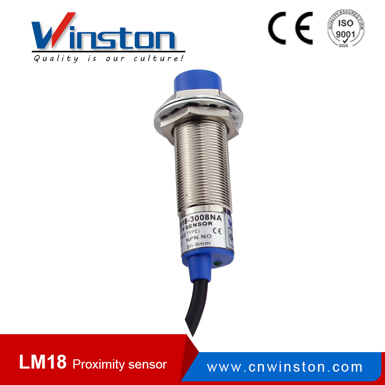 NPN/PNP No Nc 2 Wire Flush Type Proximity Sensor (LM18)